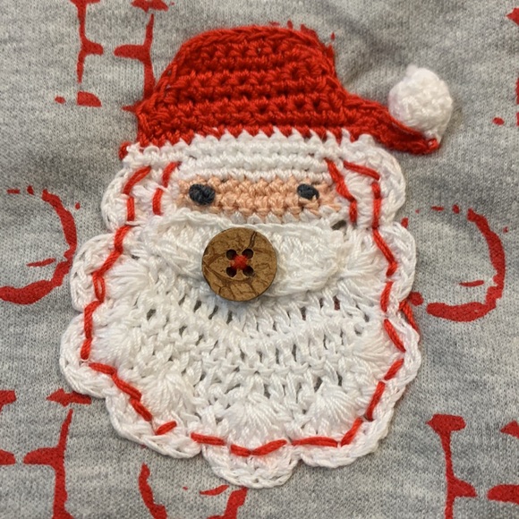 NWT Mud Pie Ho Ho Ho Santa Romper - Picture 2 of 3